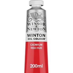 Winsor & Newton Winton Oil Colour - Cadmium Red Hue - 200ml - Oil Colour Paint Winsor & Newton Winton Oil Colour - Cadmium Red Hue - 200ml - Oil Colour Paint