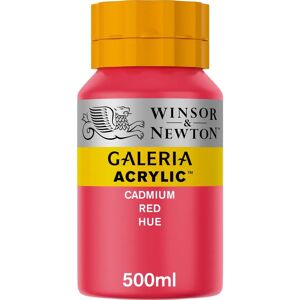 Winsor & Newton Galeria Acrylic - 500ml Bottles - Red - Acrylic Paint Winsor & Newton Galeria Acrylic - 500ml Bottles - Red - Acrylic Paint