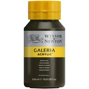 Winsor & Newton Galeria Acrylic 500ml Black - Acrylic Paint Winsor & Newton Galeria Acrylic 500ml Black - Acrylic Paint