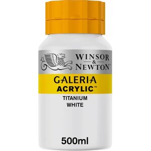 Winsor & Newton Galeria Acrylic Paint 500ml - Titanium White Winsor & Newton Galeria Acrylic Paint 500ml - Titanium White
