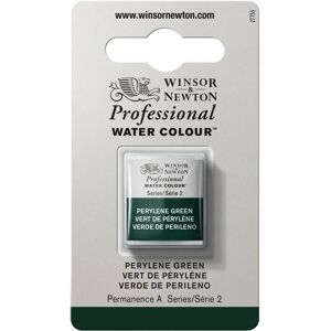 Winsor & Newton Professional Watercolour Half Pan - Perylene Green Series 2 Winsor & Newton Professional Watercolour Half Pan - Perylene Green Series 2