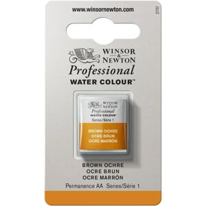 Winsor & Newton Professionelle Aquarell Halbpans - Braun Ocker Winsor & Newton Professionelle Aquarell Halbpans - Braun Ocker