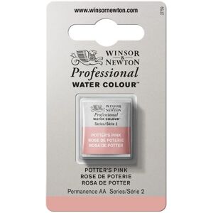 Winsor & Newton Professional Water Colour Half Pan - Potter Pink - Water Colour Winsor & Newton Professional Water Colour Half Pan - Potter Pink - Water Colour