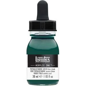 Liquitex Acrylic Inks 30ml Dropper Bottles - Ftalocianina Blue - Acrylic Ink Liquitex Acrylic Inks 30ml Dropper Bottles - Ftalocianina Blue - Acrylic Ink