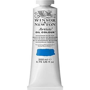 Winsor & Newton Artist's Oil Colours - 200ml Manganese Blue - Oil Paint Winsor & Newton Artist's Oil Colours - 200ml Manganese Blue - Oil Paint