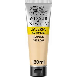 Winsor & Newton Acrylic Paint - Giallo Di Napoli - High Pigmentation - Lightfast - 120 ml Winsor & Newton Acrylic Paint - Giallo Di Napoli - High Pigmentation - Lightfast - 120 ml
