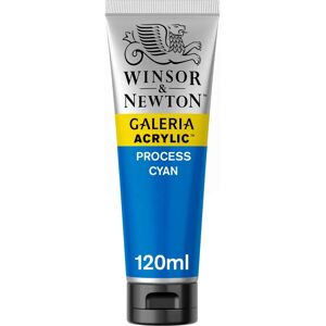 Winsor & Newton Acrylic Paint Cyan Process - Artist Quality Acrylics Winsor & Newton Acrylic Paint Cyan Process - Artist Quality Acrylics