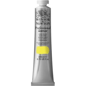 Winsor & Newton Professional Acrylic Yellow Tube - Acrylic Paint Winsor & Newton Professional Acrylic Yellow Tube - Acrylic Paint