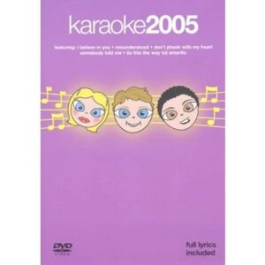 Various Artists - Karaoke 2005 - DVD - Publicité Various Artists - Karaoke 2005 - DVD - Publicité