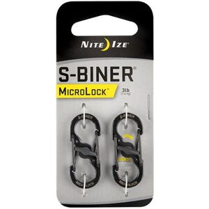 Nite Ize MicroLock Mousqueton - 35x14,5 mm - Noir - Mousqueton - Publicité Nite Ize MicroLock Mousqueton - 35x14,5 mm - Noir - Mousqueton - Publicité