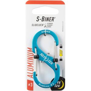 Nite Ize Gr.#3 Blauw Vergrendelbaar Alu Karabiner - Karabiner Nite Ize Gr.#3 Blauw Vergrendelbaar Alu Karabiner - Karabiner