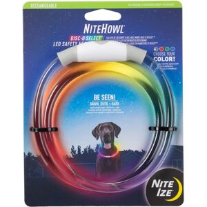 Nite Ize Nitehowl Collier LED - Rechargeable USB pour Chiens - Publicité Nite Ize Nitehowl Collier LED - Rechargeable USB pour Chiens - Publicité