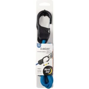 Nite Ize BSL36-03-R3 36 inch Blauw SlideLock Karabijn Bungee - Carabiner Bungee Nite Ize BSL36-03-R3 36 inch Blauw SlideLock Karabijn Bungee - Carabiner Bungee