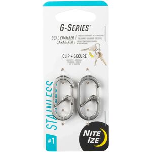 Mousqueton G-Series de Nite Ize - Acier - Plusieurs Tailles - Sécurité du Matériel - Publicité Mousqueton G-Series de Nite Ize - Acier - Plusieurs Tailles - Sécurité du Matériel - Publicité
