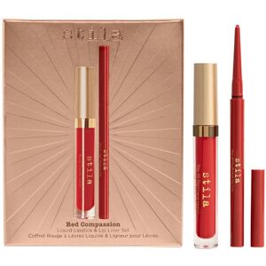 Stila Red Compassion Lipstick & Lip Liner Set - Long-lasting, Hydrating, True Red Stila Red Compassion Lipstick & Lip Liner Set - Long-lasting, Hydrating, True Red