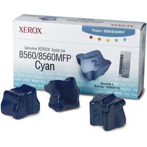 Xerox Phaser 8560 Syaani Muste - 3 Kpl - OEM - 3400 Sivua Xerox Phaser 8560 Syaani Muste - 3 Kpl - OEM - 3400 Sivua