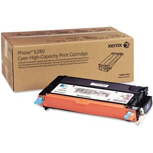 Xerox 106R01392 Cyan Toner Cartridge - High Capacity - Phaser 6280 Xerox 106R01392 Cyan Toner Cartridge - High Capacity - Phaser 6280