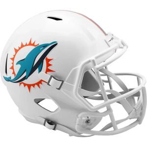 Casque de football replica Riddell Speed - Miami Dolphins Blanc - Publicité Casque de football replica Riddell Speed - Miami Dolphins Blanc - Publicité