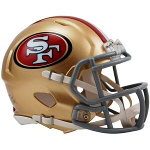 Casque de football miniature NFL Riddell - Or - Casque Mini - Publicité Casque de football miniature NFL Riddell - Or - Casque Mini - Publicité