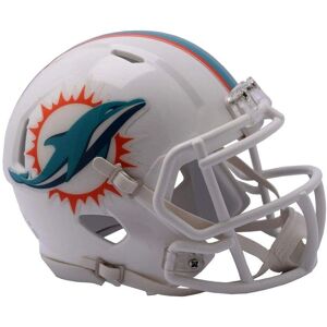 Casque de football miniature Riddell Dolphins - NFL Speed Blanc - Publicité Casque de football miniature Riddell Dolphins - NFL Speed Blanc - Publicité