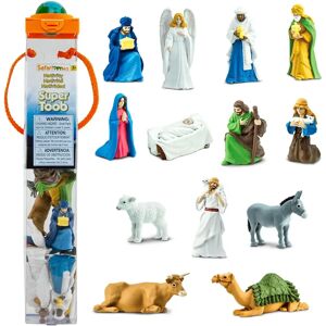 Safari Ltd Crèche Super Toob - Figures de Noël Multicolores - Publicité Safari Ltd Crèche Super Toob - Figures de Noël Multicolores - Publicité