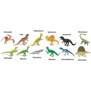 Safari Ltd Carnivorous Dinos TOOB - Set of 12 Mini Figurines - Dinosaur Figures Safari Ltd Carnivorous Dinos TOOB - Set of 12 Mini Figurines - Dinosaur Figures