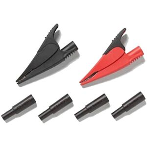 Fluke AC285 Safety Terminal Set - CAT III-IV, 4mm, Red/Black Fluke AC285 Safety Terminal Set - CAT III-IV, 4mm, Red/Black