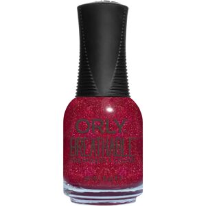 Orly Breathable Stronger Than Ever Red Ruby Glitter Nail Polish - Nail Polish Orly Breathable Stronger Than Ever Red Ruby Glitter Nail Polish - Nail Polish