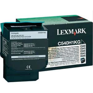 Lexmark - C540H1KG - Sorte - tonerpatron Lexmark - C540H1KG - Sorte - tonerpatron