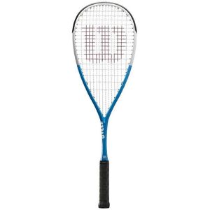 Wilson Ultra Blue/Silver/White Squash Racket - Unisex Wilson Ultra Blue/Silver/White Squash Racket - Unisex