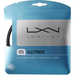 Luxilon ALU Power Tennis String - Polyester, 17, 1.25 mm, Black, 12.2 m Luxilon ALU Power Tennis String - Polyester, 17, 1.25 mm, Black, 12.2 m