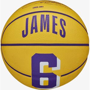 Wilson LeBron James Mini Basketball - Yellow - Basketball Wilson LeBron James Mini Basketball - Yellow - Basketball