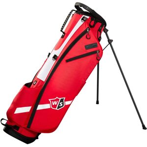 Wilson Brand QS Quiver Lightweight Stand Bag - Red/White/Black - Stand Bag Wilson Brand QS Quiver Lightweight Stand Bag - Red/White/Black - Stand Bag