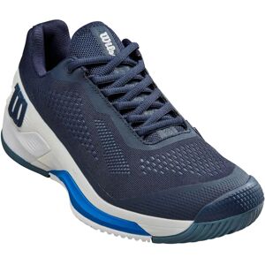 Wilson Rush Pro 4.0 Tennis Shoes - Navy Blue - Support & Stability Wilson Rush Pro 4.0 Tennis Shoes - Navy Blue - Support & Stability