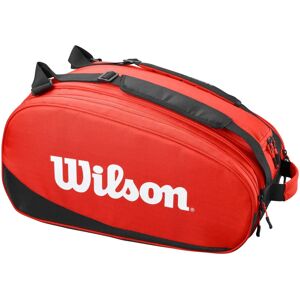 Wilson Tour Red Padel Bag - Space for 6 Rackets Wilson Tour Red Padel Bag - Space for 6 Rackets