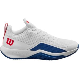 Wilson Rush Pro Lite - White/D Blue/Wilson Red - Tennis Shoes Wilson Rush Pro Lite - White/D Blue/Wilson Red - Tennis Shoes