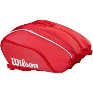 Wilson Tour Red Padel Bag - Spacious, 6 Rackets, Thermoguard Wilson Tour Red Padel Bag - Spacious, 6 Rackets, Thermoguard
