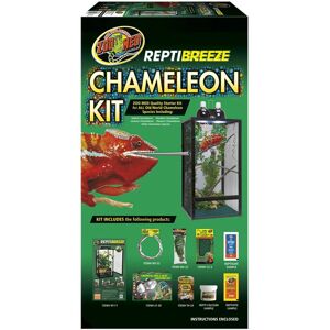 Zoo Med - ReptiBreeze Chameleon Kit - Mesh - Chameleon - Enclosure Zoo Med - ReptiBreeze Chameleon Kit - Mesh - Chameleon - Enclosure