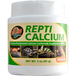 Zoo Med Repti Calcium avec D3 - Complément alimentaire - 85g - Publicité Zoo Med Repti Calcium avec D3 - Complément alimentaire - 85g - Publicité