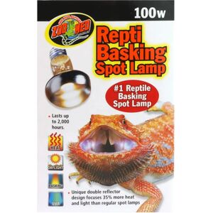 Lampe Zoo Med 100W pour Reptiles - Chaleur & UVB - Publicité Lampe Zoo Med 100W pour Reptiles - Chaleur & UVB - Publicité