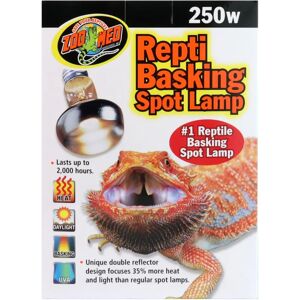 Lampe Reptile 250W - Chaleur & UVA Zoo Med - Publicité Lampe Reptile 250W - Chaleur & UVA Zoo Med - Publicité