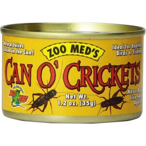 Zoo Med Can O Crickets - Reptiel Voedsel - 35g Zoo Med Can O Crickets - Reptiel Voedsel - 35g