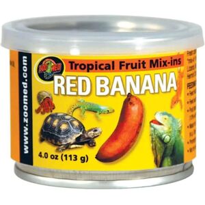 Zoo Med Fruta Tropical de Plátano Rojo - Comida para Reptiles Zoo Med Fruta Tropical de Plátano Rojo - Comida para Reptiles