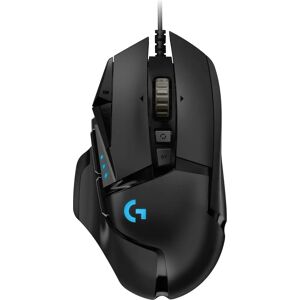 Logitech G502 Hero High Performance Gaming Mouse - Gaming Mouse, 16000 DPI, RGB, 11 Buttons Logitech G502 Hero High Performance Gaming Mouse - Gaming Mouse, 16000 DPI, RGB, 11 Buttons