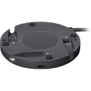 Logitech Rally Mic Pod Hub - Microphone Interface Adapter - Black Logitech Rally Mic Pod Hub - Microphone Interface Adapter - Black