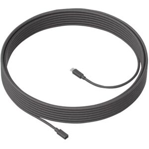 Logitech MeetUp - Microphone Extension Cable - 10 M - Black - Microphone Extension Cable Logitech MeetUp - Microphone Extension Cable - 10 M - Black - Microphone Extension Cable