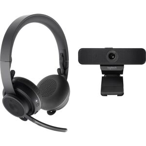 Casque sans fil Logitech Zone Wireless - Graphite - Microphone - Charge sans fil - Publicité Casque sans fil Logitech Zone Wireless - Graphite - Microphone - Charge sans fil - Publicité