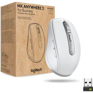 Logitech Anywhere 3 Laser Mouse - Bluetooth - Office - Right-hand - 4000 DPI - Logitech Logitech Anywhere 3 Laser Mouse - Bluetooth - Office - Right-hand - 4000 DPI - Logitech