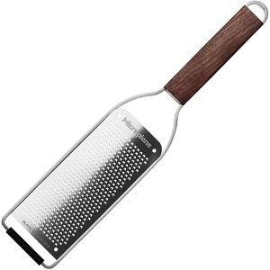 Rallador Fino Microplane Master - Acero inoxidable, Madera de nogal Rallador Fino Microplane Master - Acero inoxidable, Madera de nogal