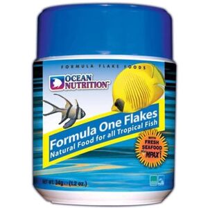 Ocean Nutrition Formula ONE Flakes - Nourriture pour poissons & suppléments - Publicité Ocean Nutrition Formula ONE Flakes - Nourriture pour poissons & suppléments - Publicité
